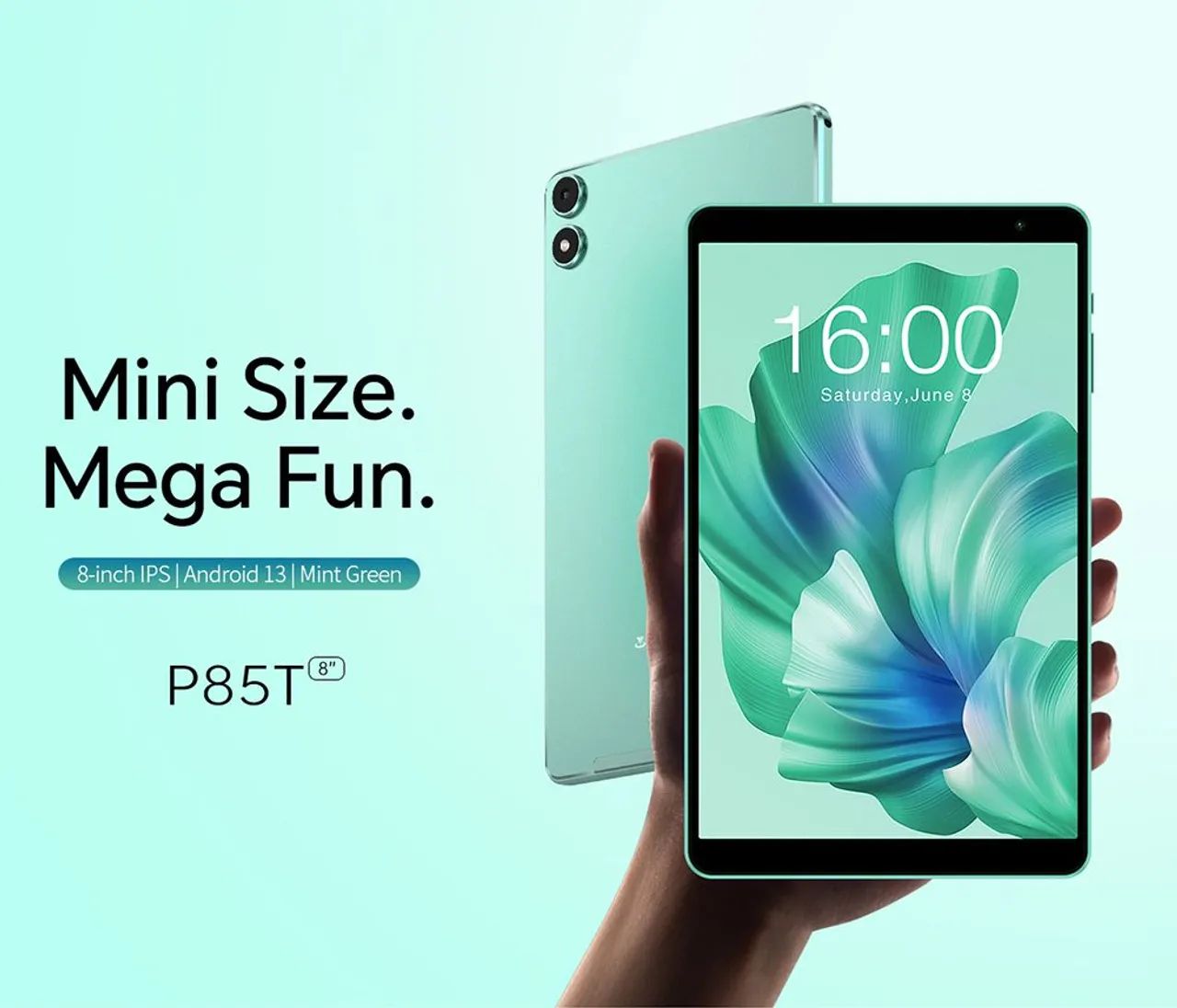 Tablet Teclast P85T,8 Poleg, Android 13, 4GB+4GB Expansão, 64GB