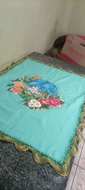 caminho de mesa - Foto 4