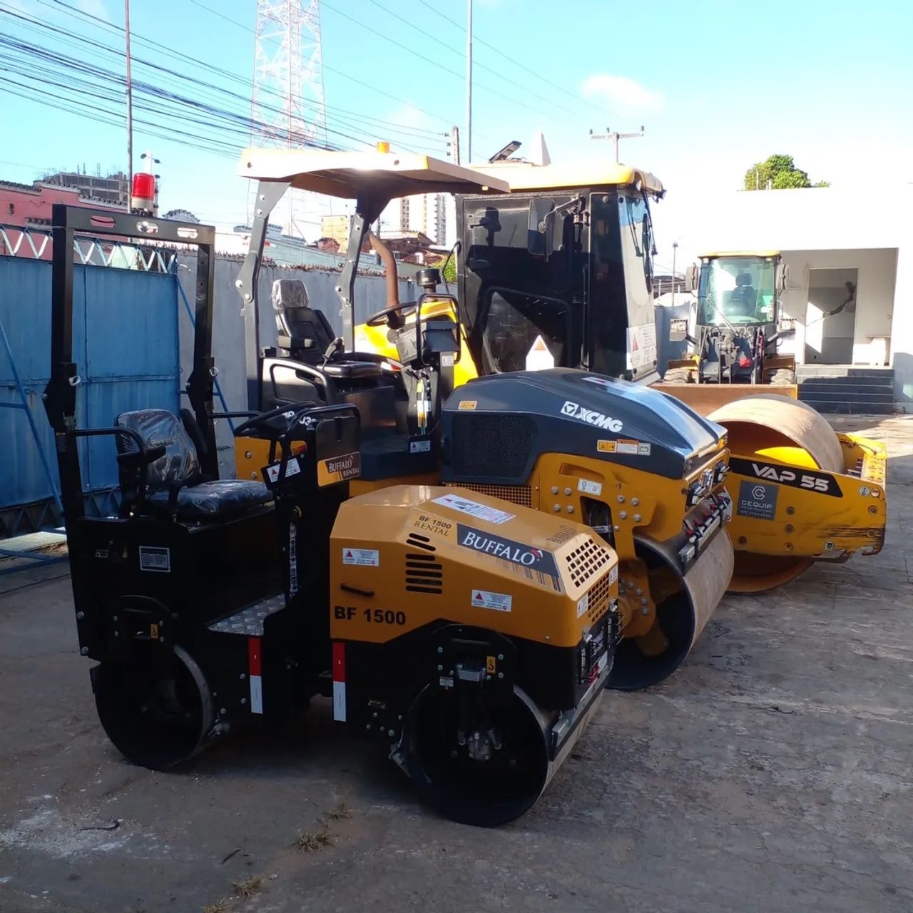 Rolo compactador liso  - Foto 3