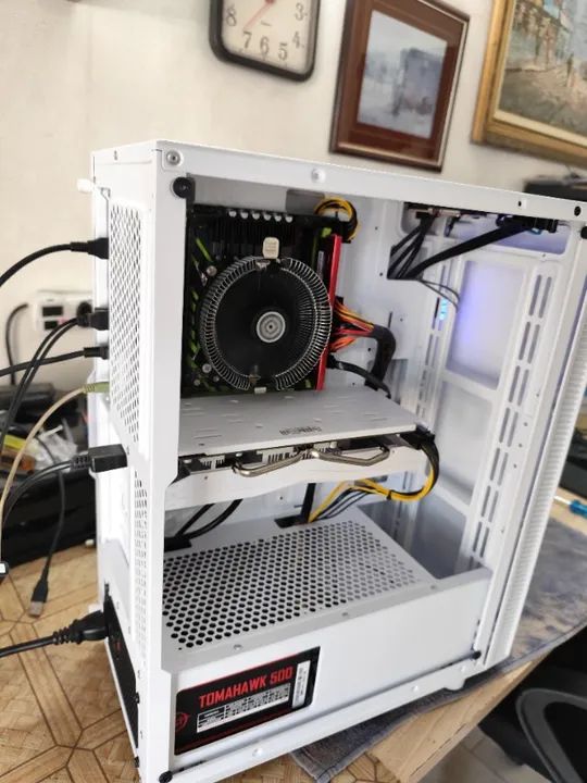 PC Gamer Xeon 2650 V4 16 Gigas DDR4 - SSD - Placa de Vídeo RX 580 8 Gigas - Somos Loja - Foto 3