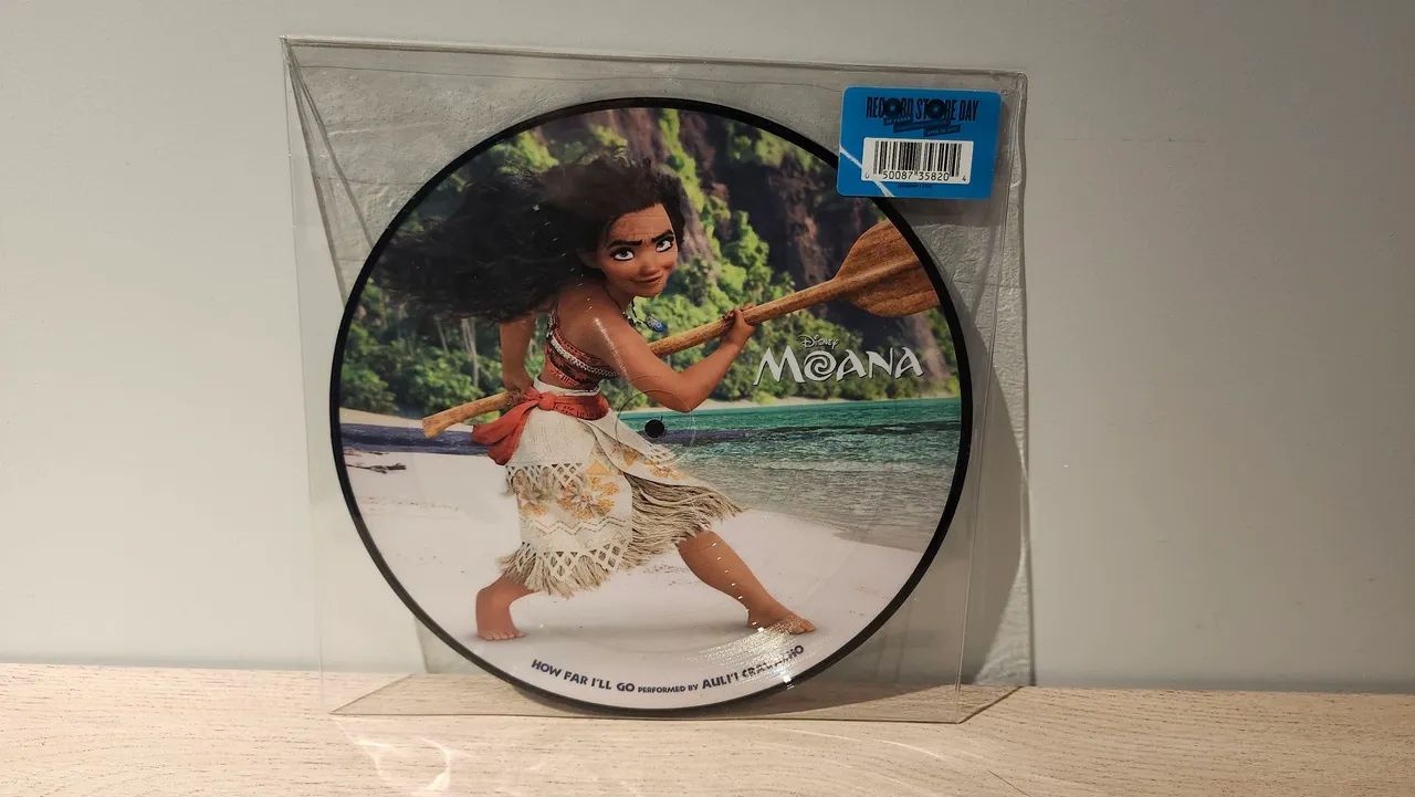 Disco de vinil Moana - How Far I'll Go