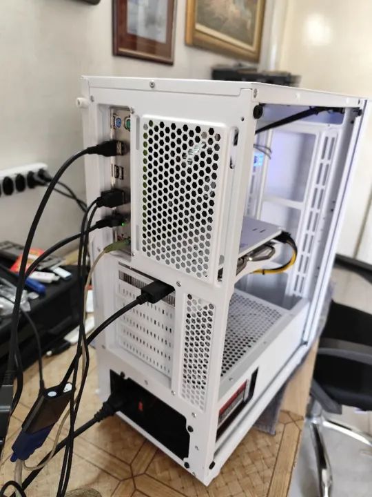 PC Gamer Xeon 2650 V4 16 Gigas DDR4 - SSD - Placa de Vídeo RX 580 8 Gigas - Somos Loja - Foto 6