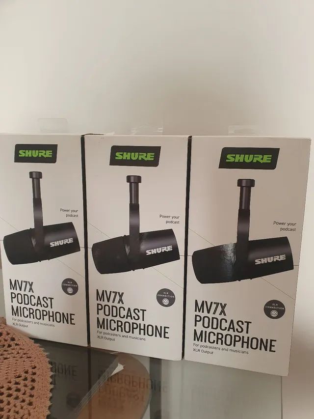 Microfone Shure MV7X 