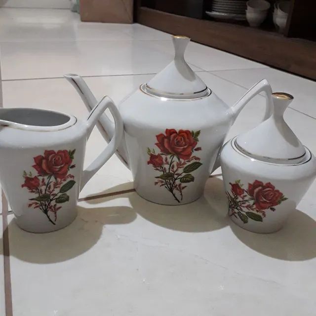 Trio porcelana pozzani  - Foto 2