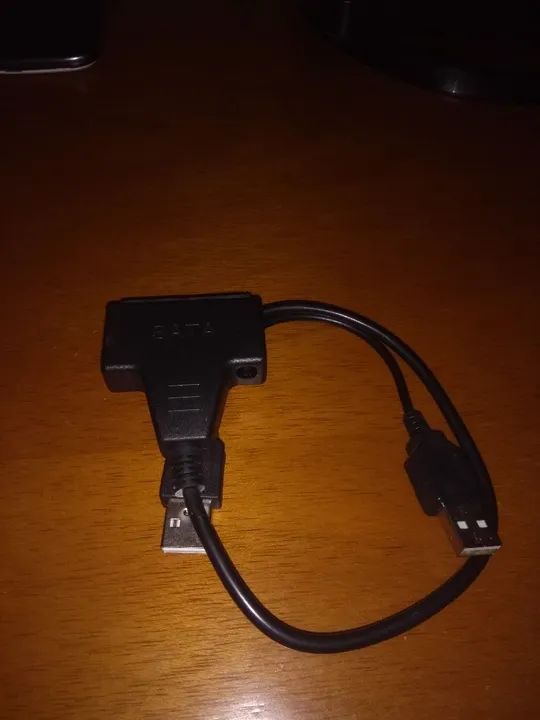 Cabo Adaptador USB Sata HD 2.1 externo  - Foto 2