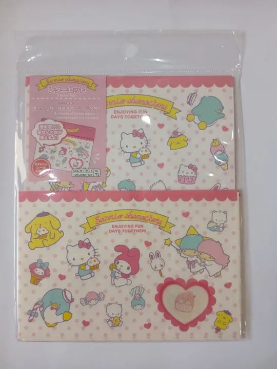 Blocos de papéis de carta importados SANRIO  - Foto 3