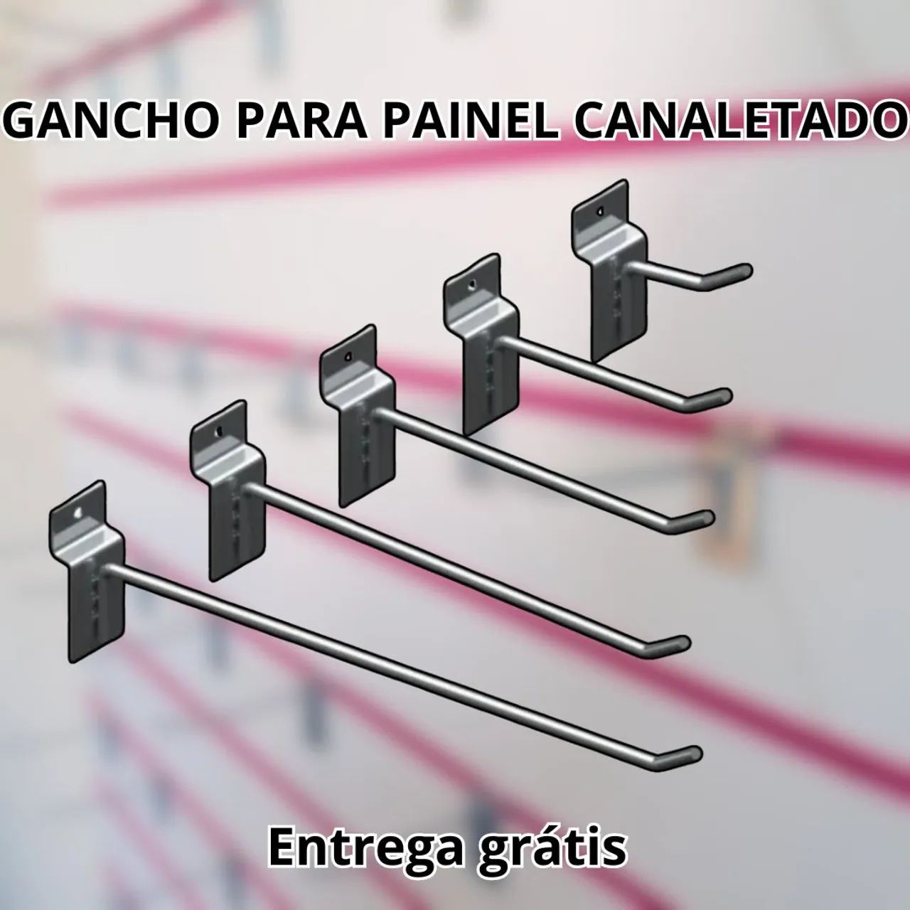Gancho para painel canaletado - Foto 5