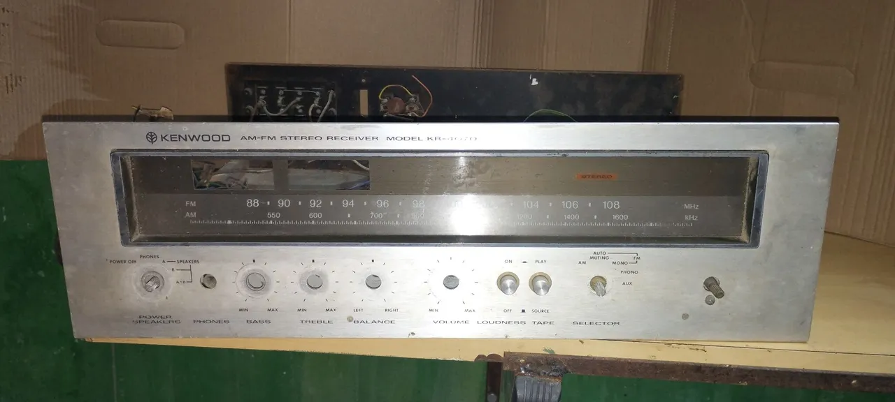 Receiver Kenwood KR-4070 - peças 