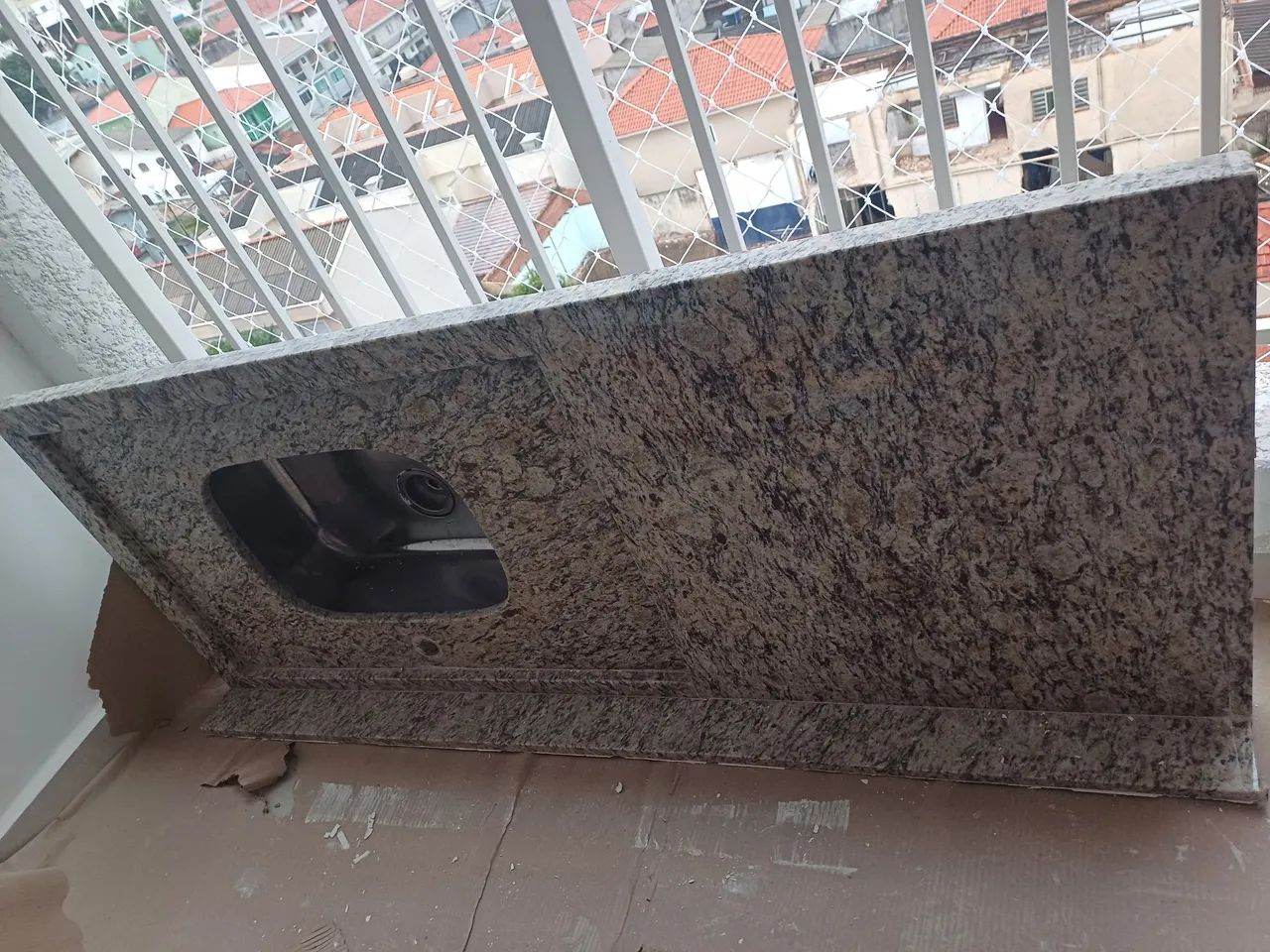 Pia cozinha docol + Granito santa Cecília  - Foto 4