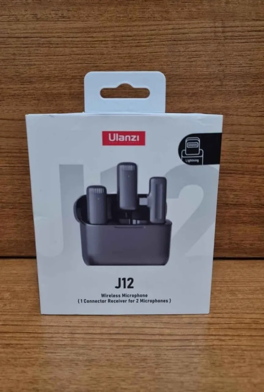 Microfone Sem Fio Ulanzi J12