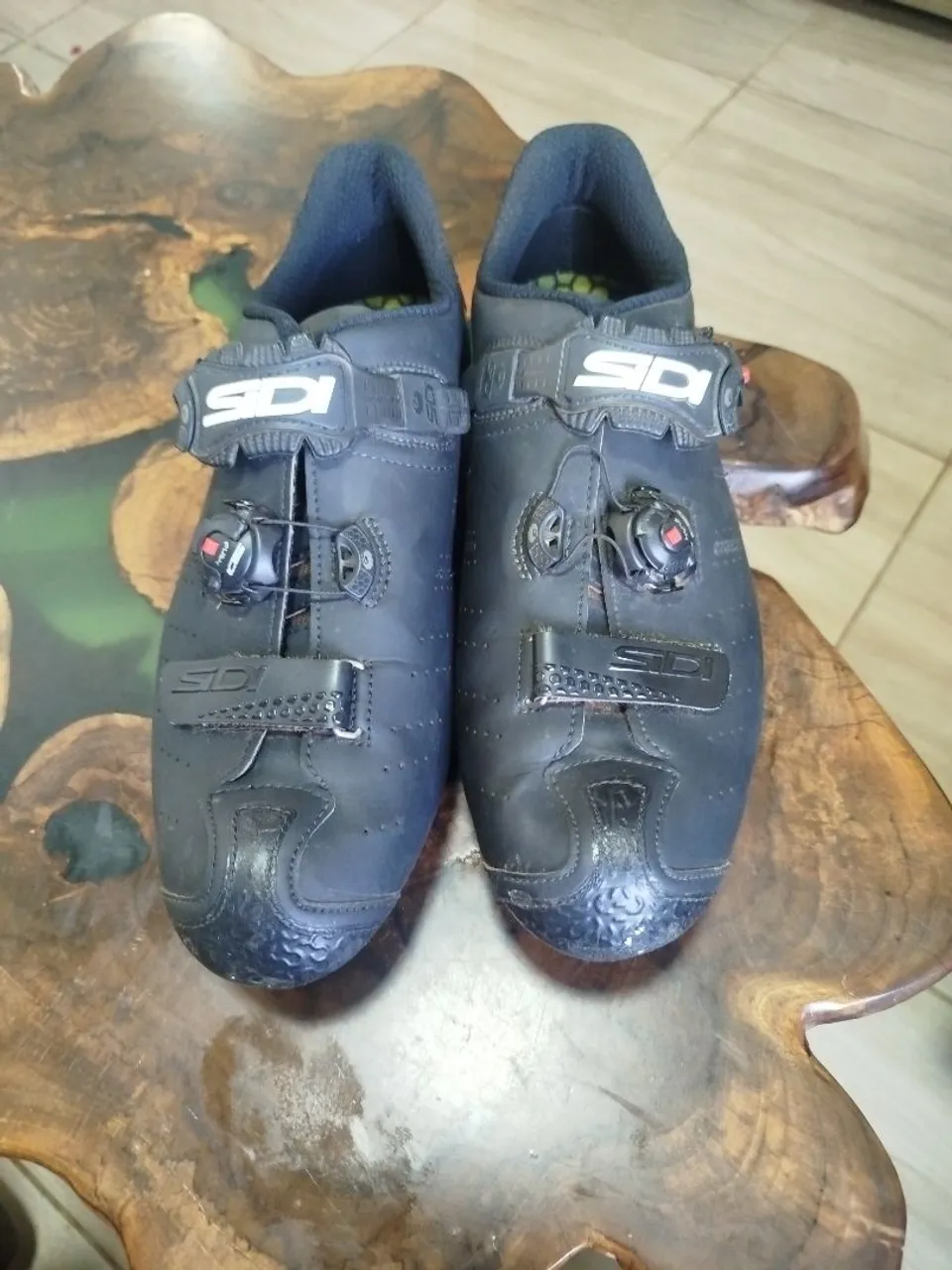 Sapatos de Ciclismo Sidi MTB, solado de carbono- Tamanho 43