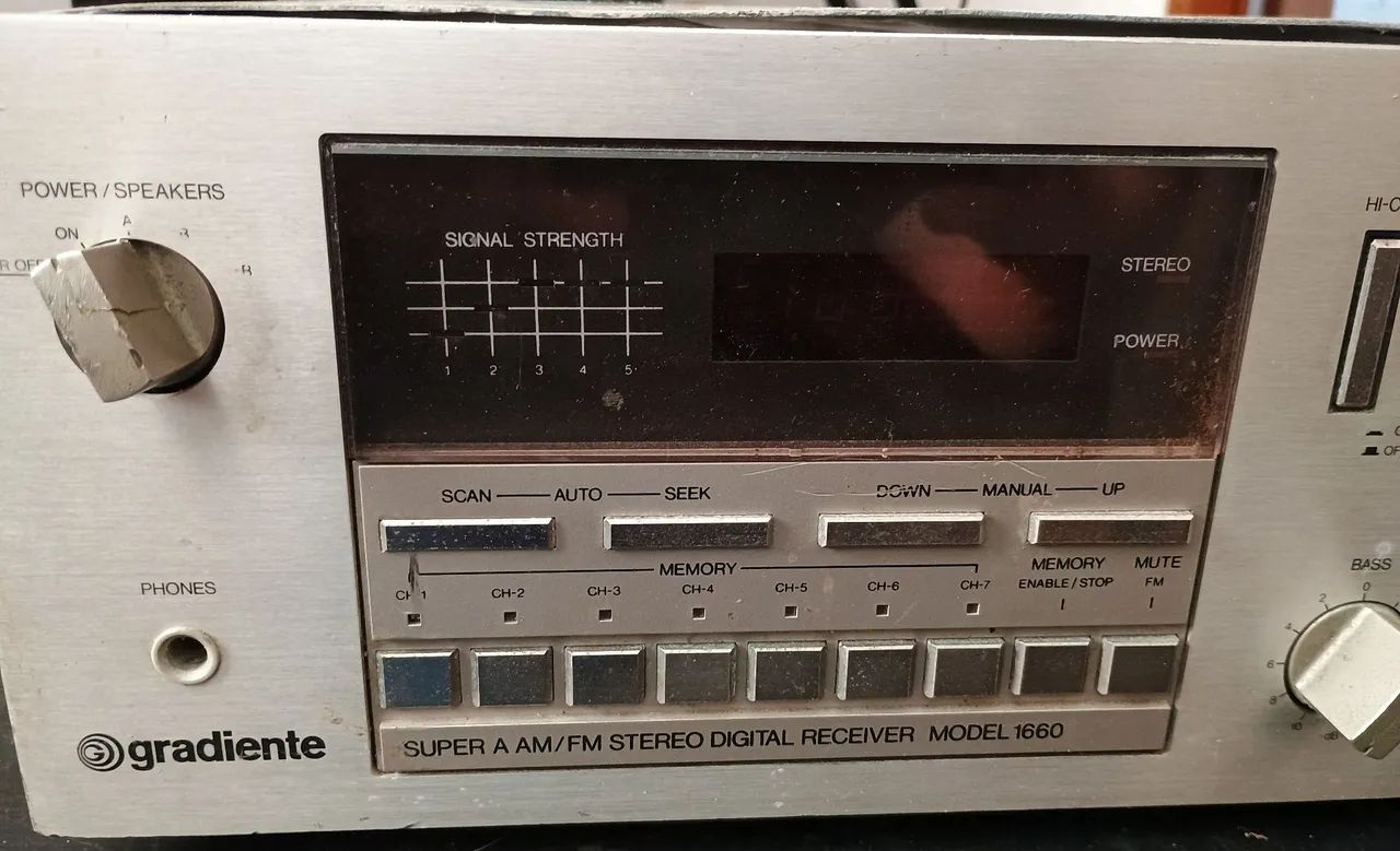 Receiver Gradiente 1660(vendo peças)