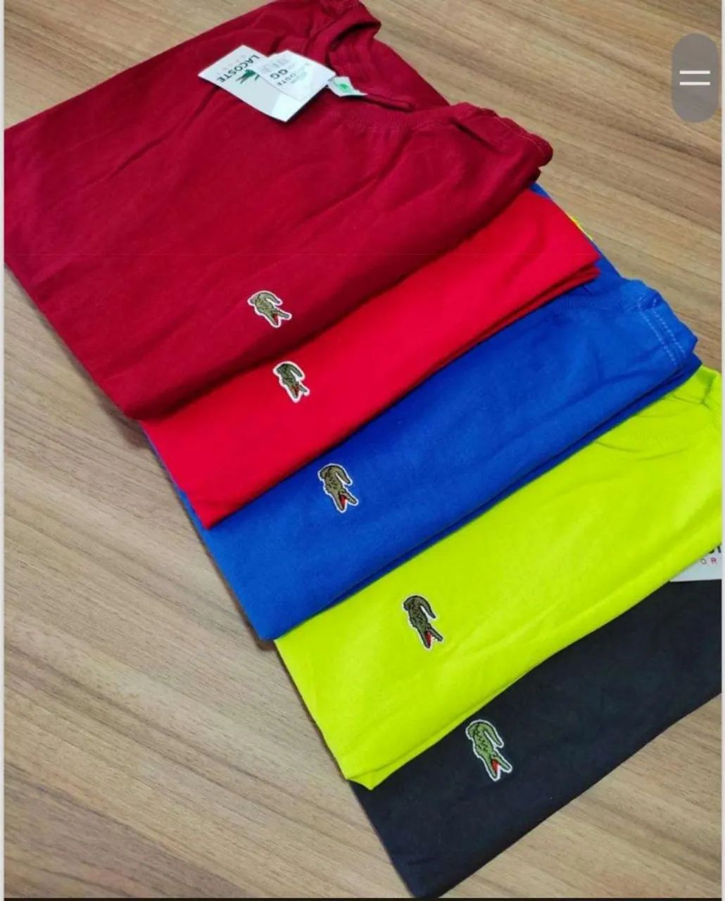 Camisas algodão fio 30 - Foto 2