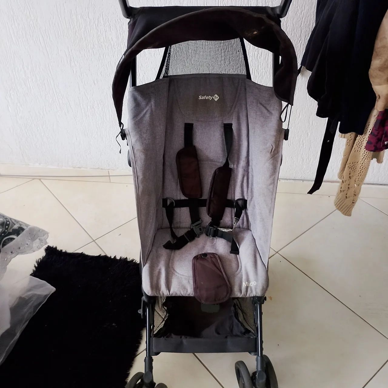 Carrinho de bebê dobrável Safety 