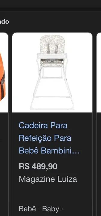 Cadeira De Refeição419361273445754883