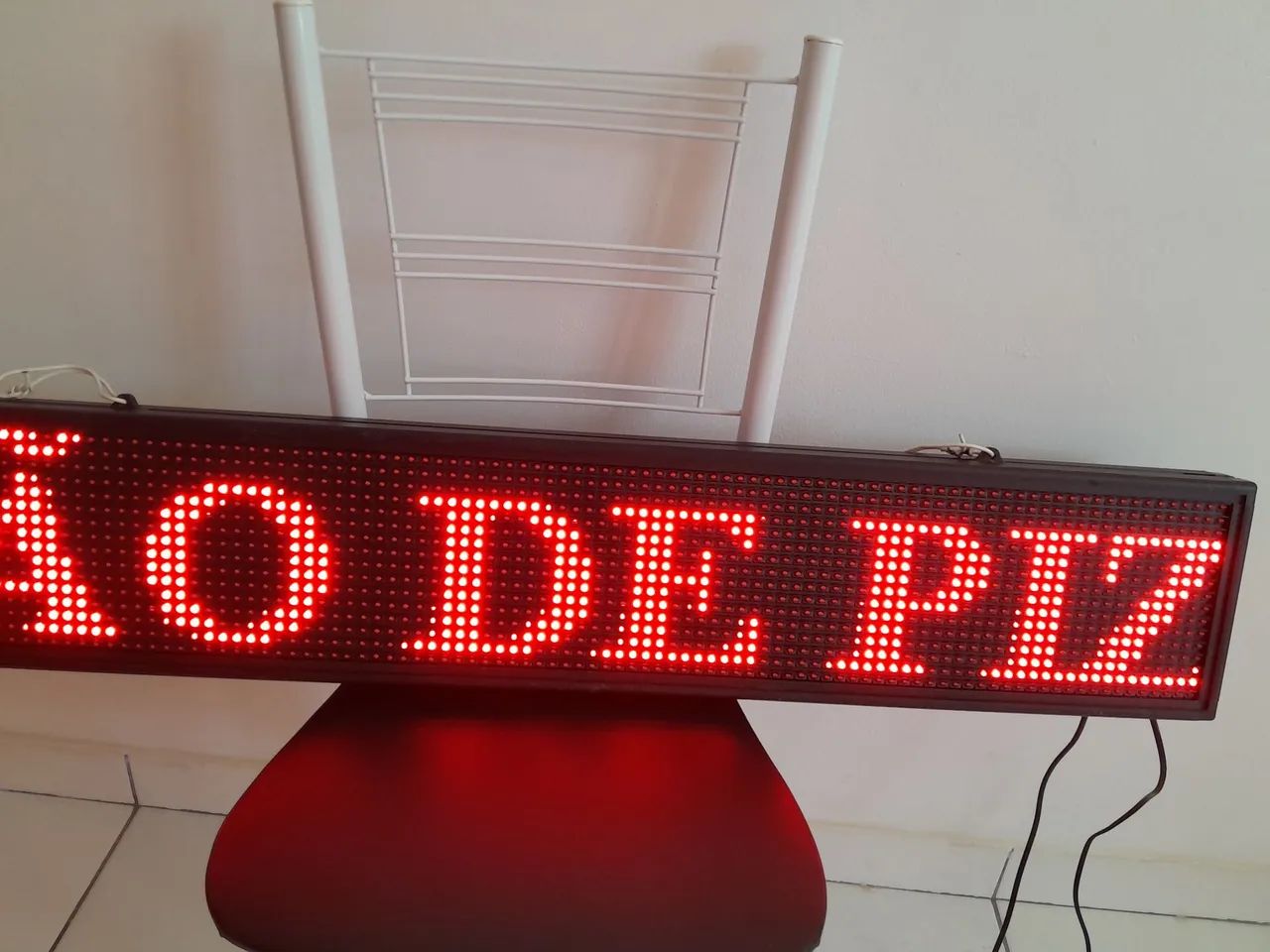 Letreiro led