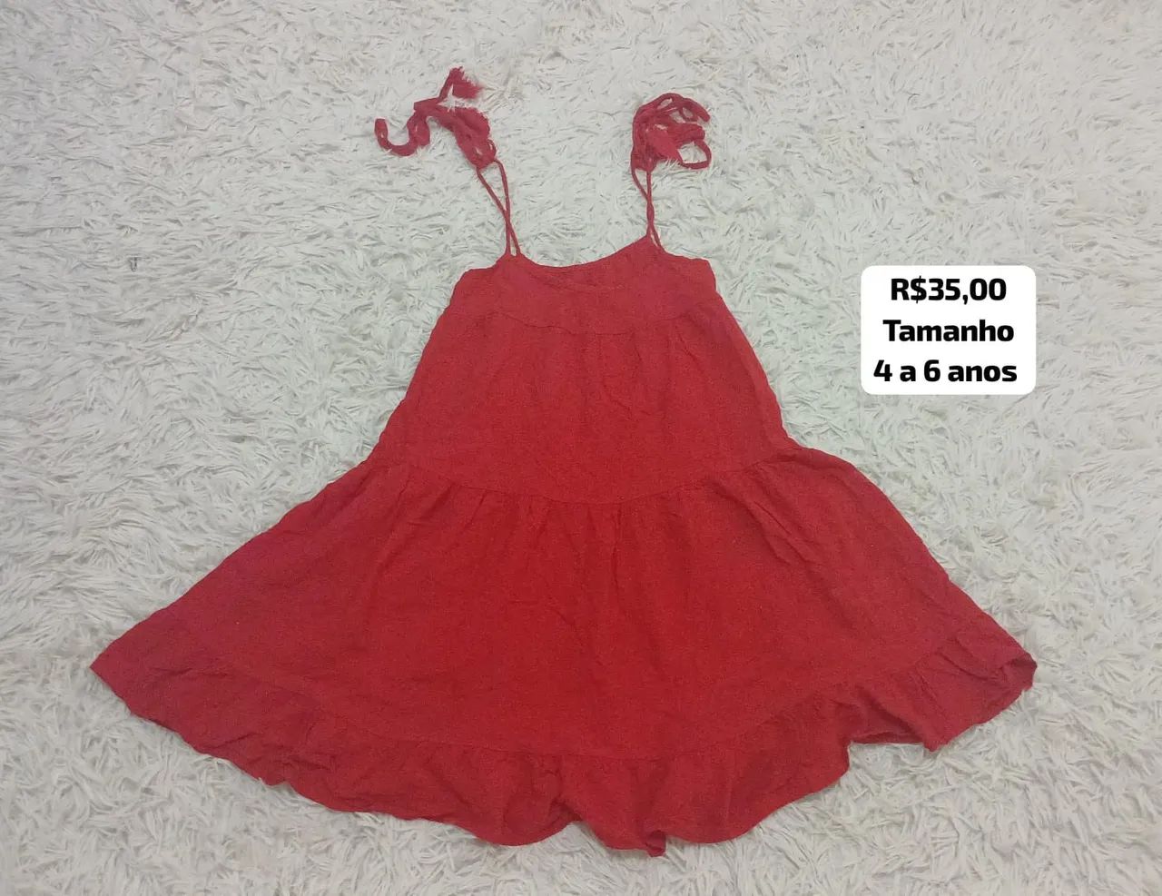 Vestido infantil 