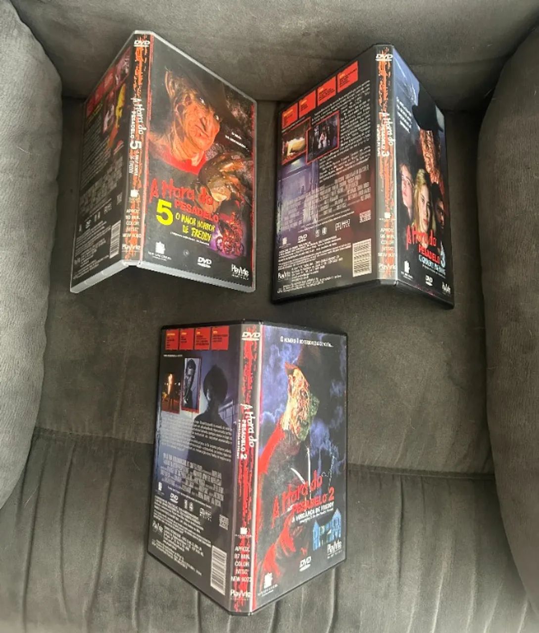 DVDs A HORA DO PESADELO 2, 3 E 5  - Foto 4