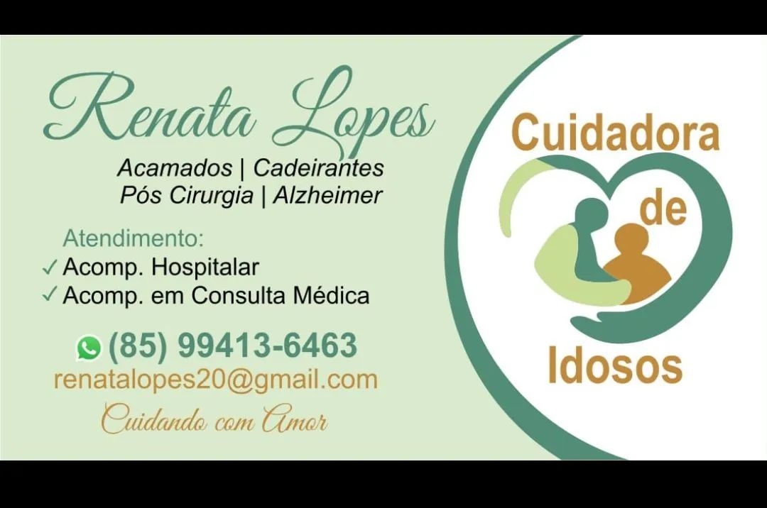 Cuidadora de Idosos.
