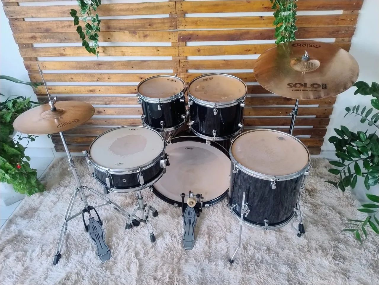 Bateria Mapex - 4 peças - Foto 2