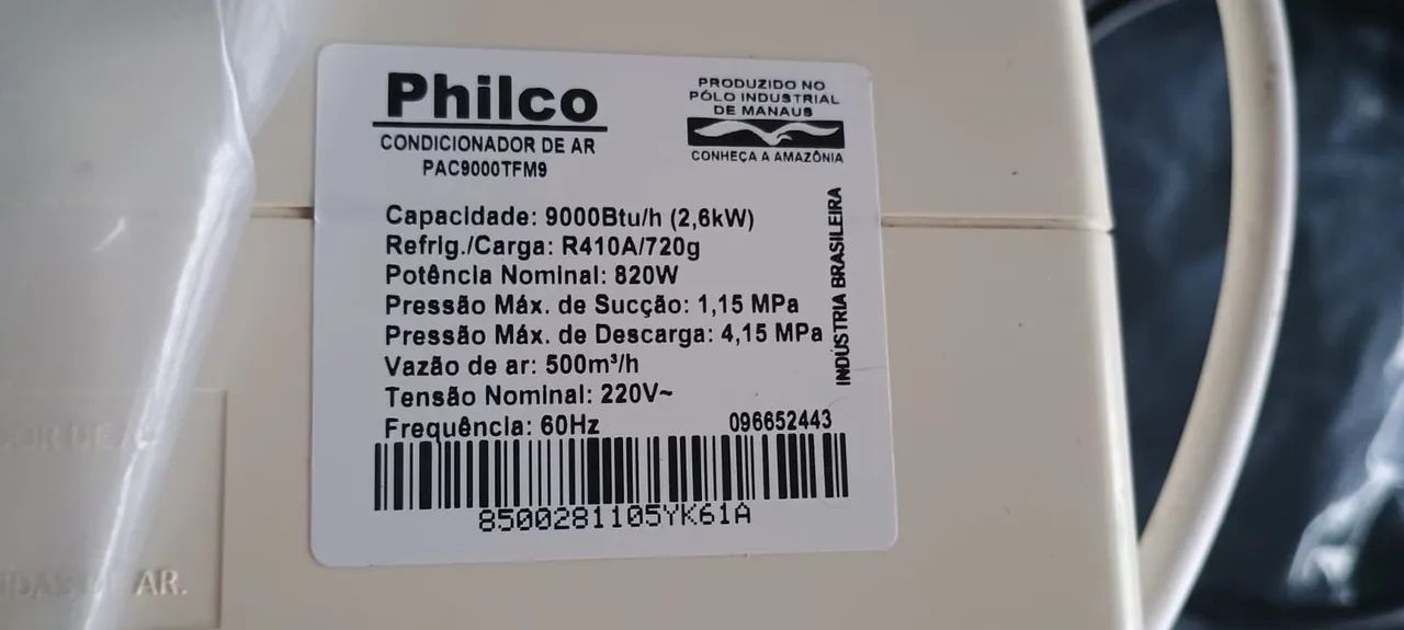 Ar-condicionado Philco 220V - Foto 5