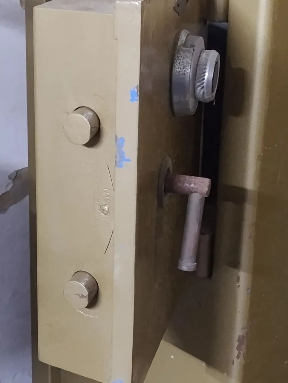 COFRE DE AÇO E CONCRETADO MODELO ANTIGO por R$ 400 - Foto 4