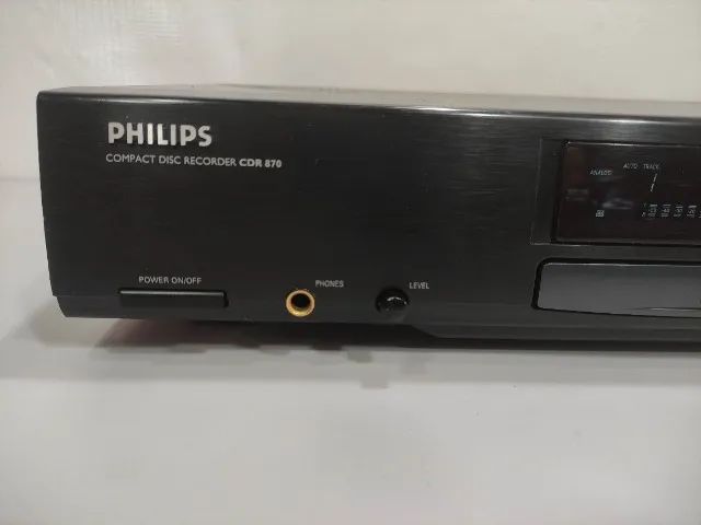 CD Player Philips Cdr-870 Funciona Brd  (Usado) - Foto 4