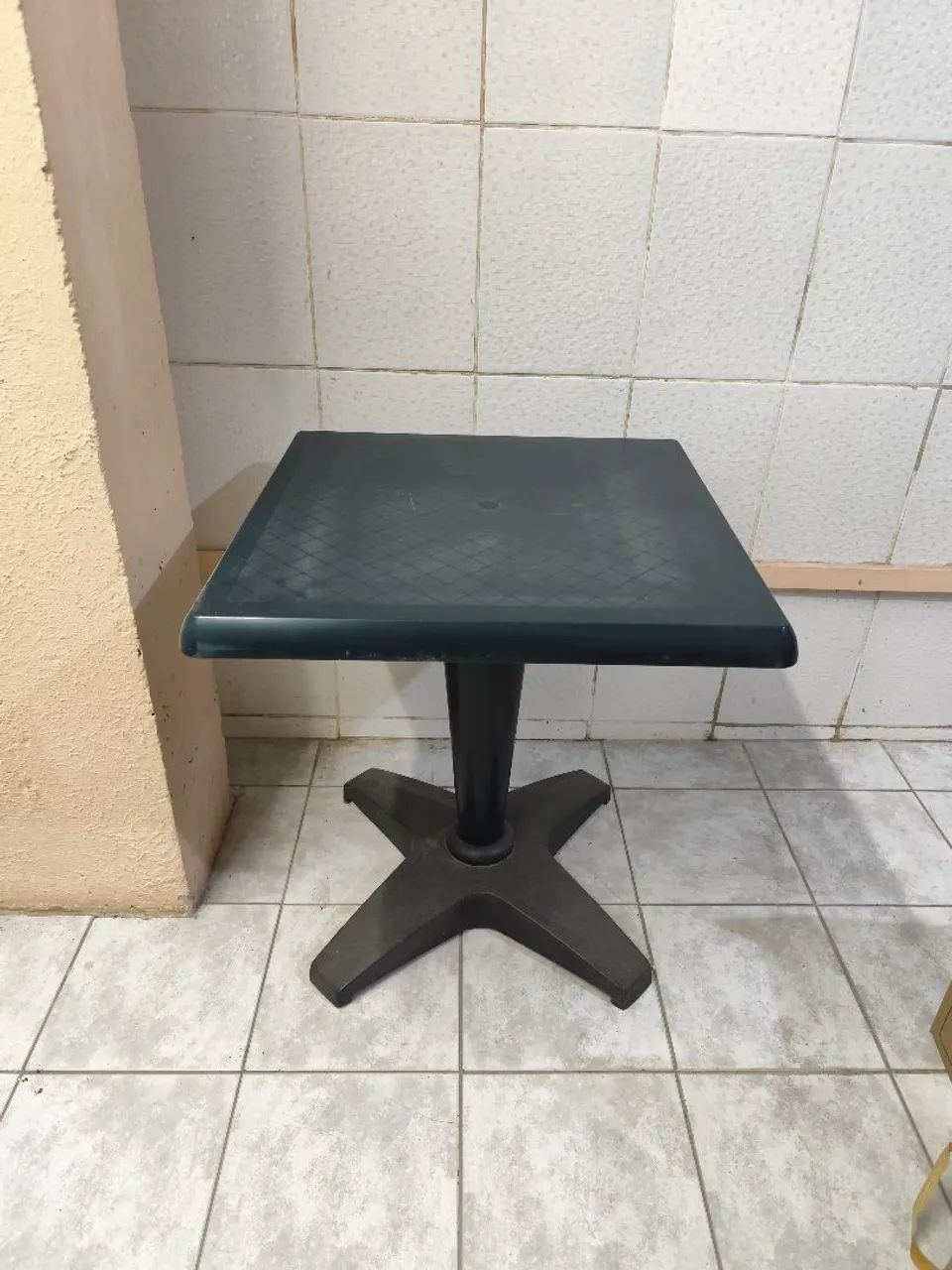 Mesa quadrada de policarbonato Marfinite - Foto 2