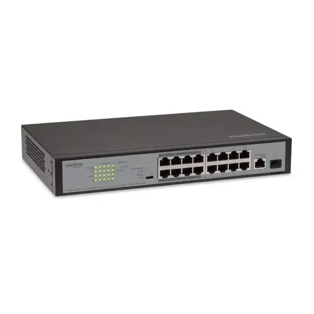 Switch 16 portas Intelbras SF 1811 Poe