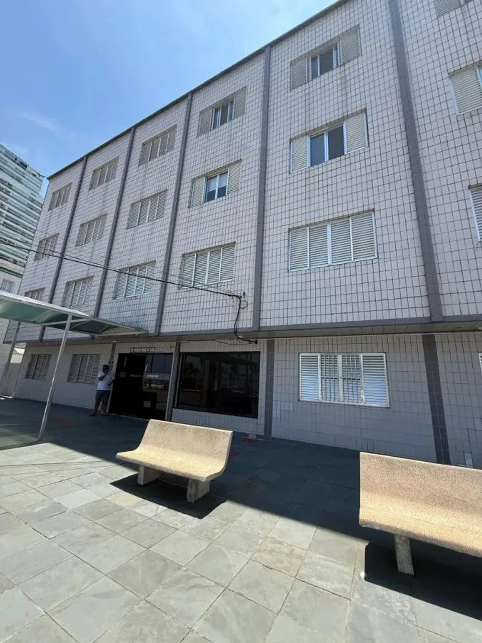 Apartamento para Venda em Praia Grande, Canto do Forte, 1 dormitório, 1 banheiro, 1 vaga