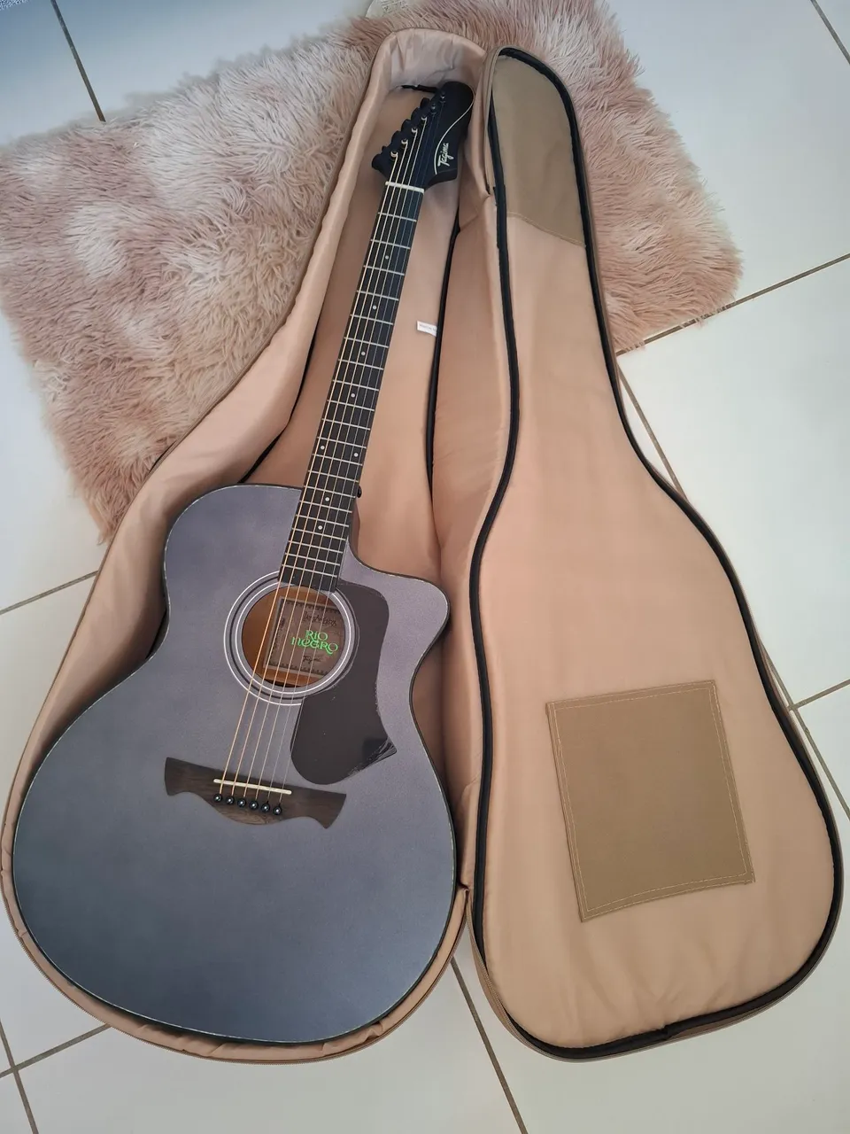 Violão Elétrico Tagima S Rio Negro