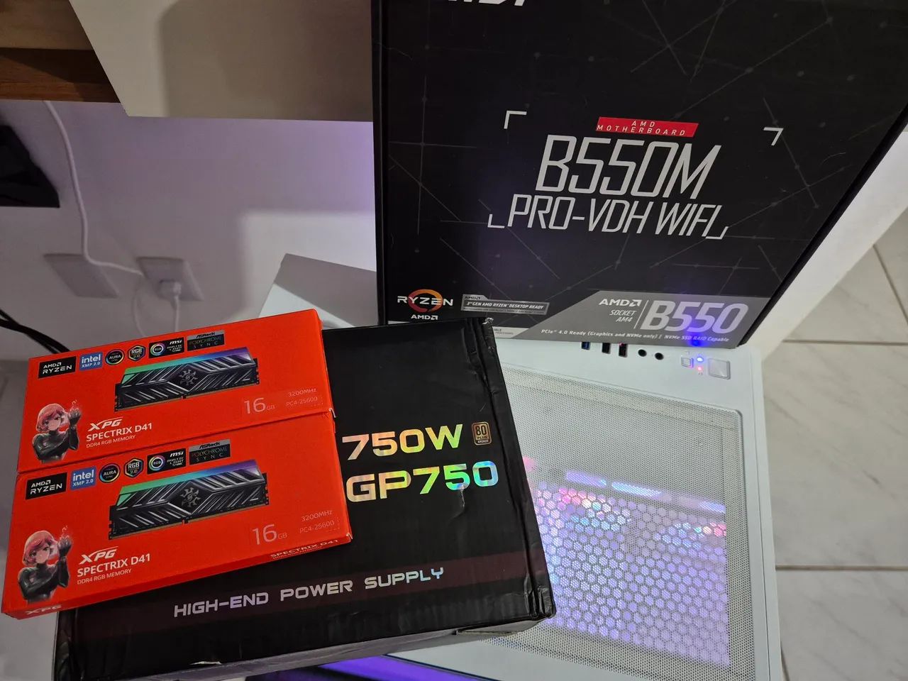 PC GAMER RYZEN 5600G 32GB DE RAM NOVO Computadores e Desktops