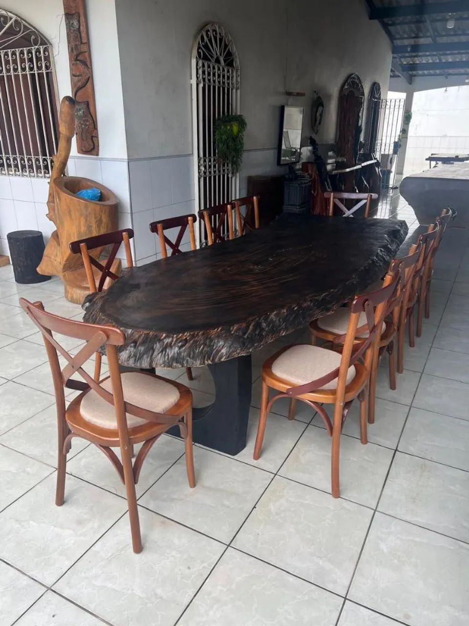 Mesa rústica - Foto 3