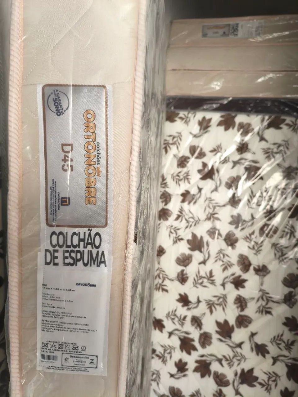 Colchão casal D45 novos 599$ e frete grátis  - Foto 3