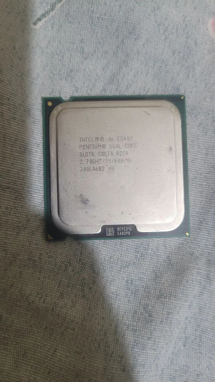 Processador Intel Pentium Dual-Core E5400-(valor negociável)