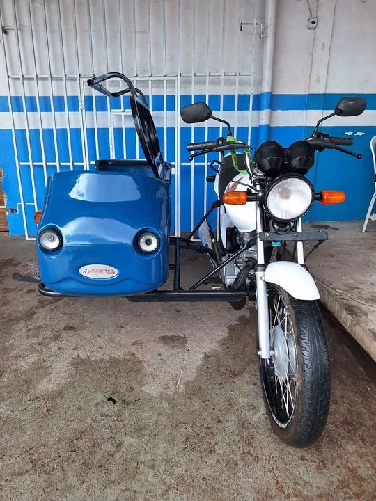 Titan cargo 125 com saidecar  - Foto 4