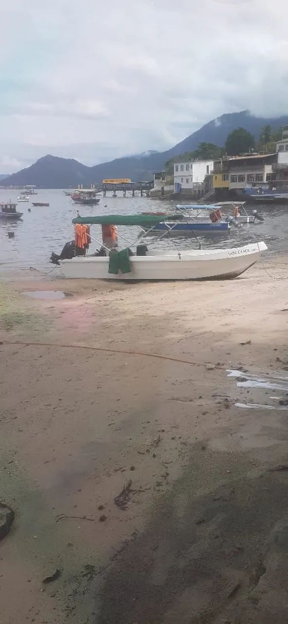 Vendo barco com motor 60 Hp Mercury valor 65 mil - Foto 5