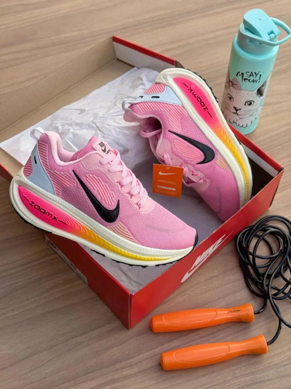 Tênis Nike ZoomX Rosa - Conforto e Estilo para suas Atividades - Foto 2