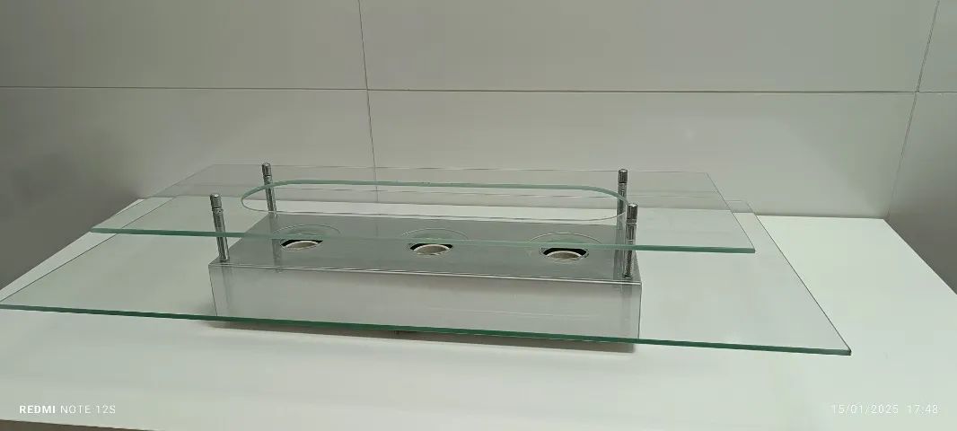 Lustre Sala Quarto Cozinha Branco Para 3 Lampadas 110v/220v (bivolt) Branco - Foto 2