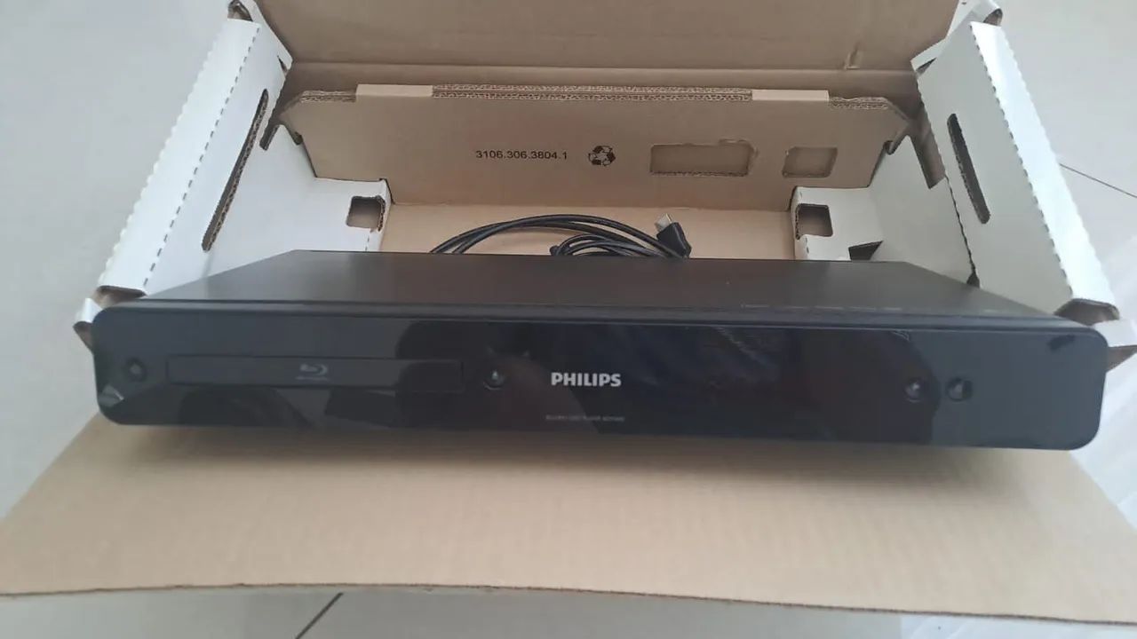 Blu-ray Player Philips BDP3000 - COM DEFEITO NO LEITOR. - Foto 2