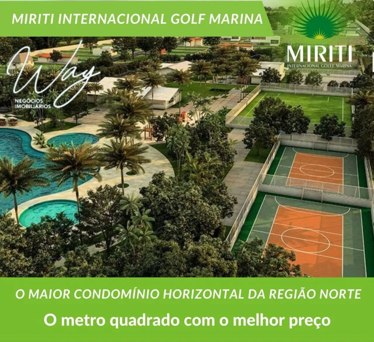 Miriti golf Marina, temos 11 lotes com condições especiais