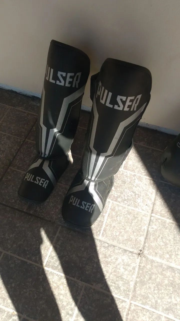 Kit de Boxe - Luvas e Caneleiras e saco - Foto 5