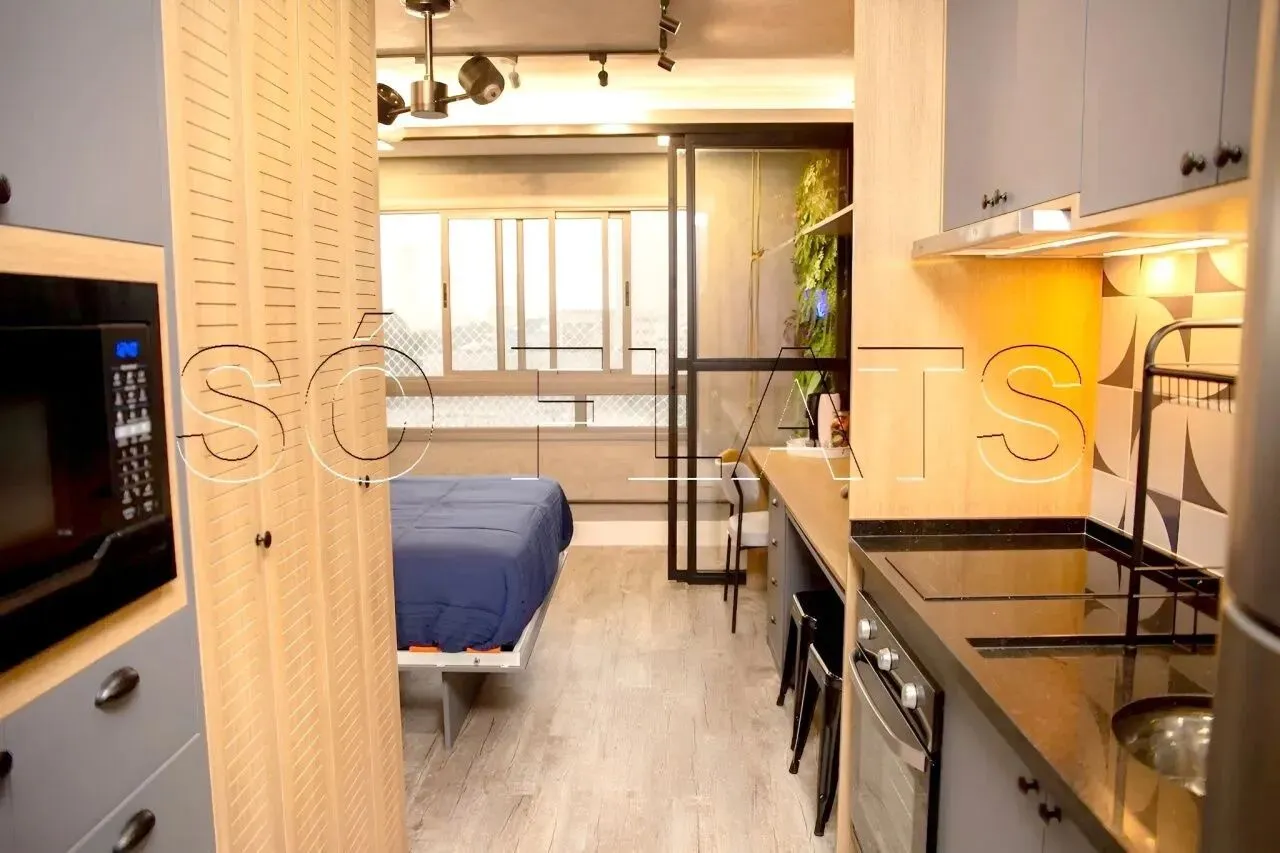 Apto estilo Studio disponível para locação no bairro do Tatuapé contendo 25m² e 1 dormitór