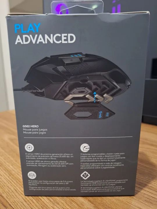 Mouse Gamer Logitech G502 HERO - Foto 2