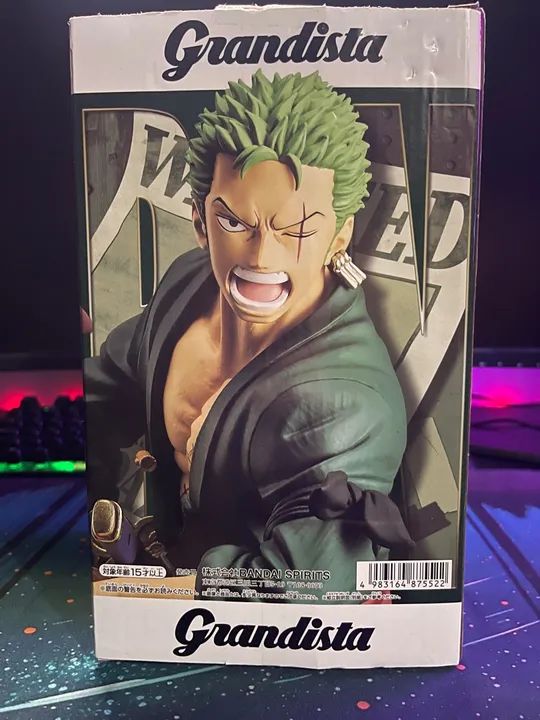 Figura de Ação Grandista Roronoa Zoro One Piece - Hobbies e