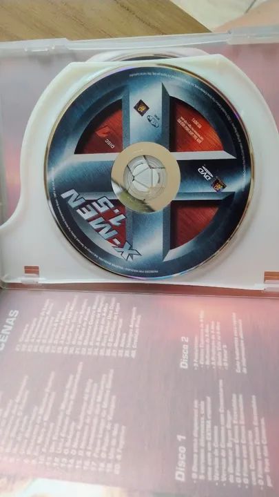 Box Dvds X-Men 1,5 e 2 e mais DVDs O Confronto Final e Geração X