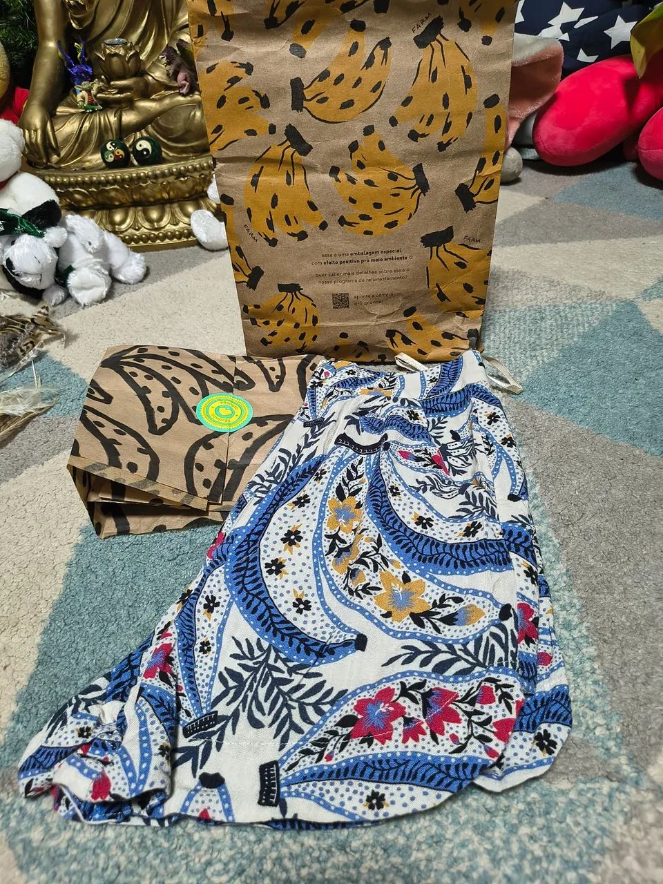 Shorts FARM PP veste 36/38 usado - Foto 4
