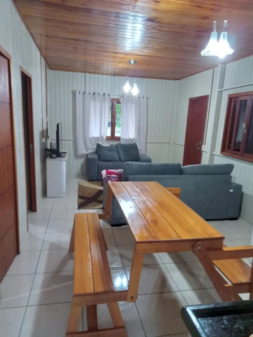 Casa 2 quartos, Garagem, área de serviço, terreno 420m², Penha, Paulo Lopes. - Foto 4