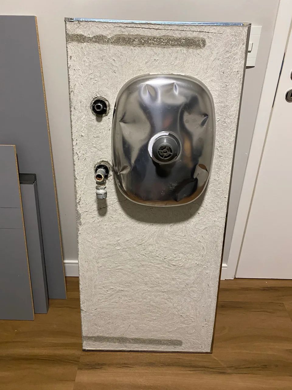 Cuba Inox 120cm com torneira  - Foto 3