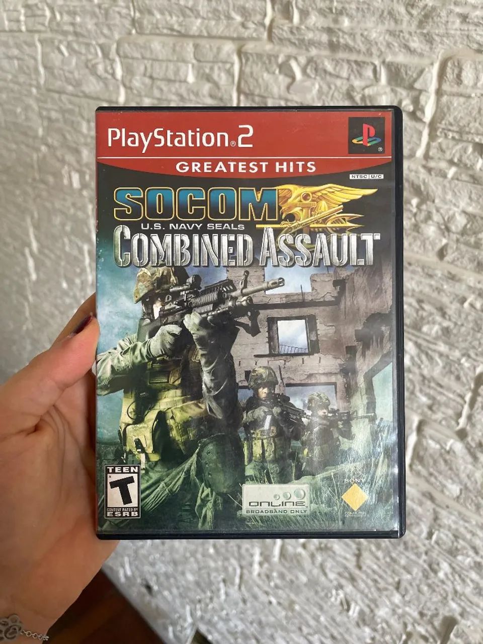 Socom Combined Assault Greatest Hits - Playstation 2 Físico (Original)